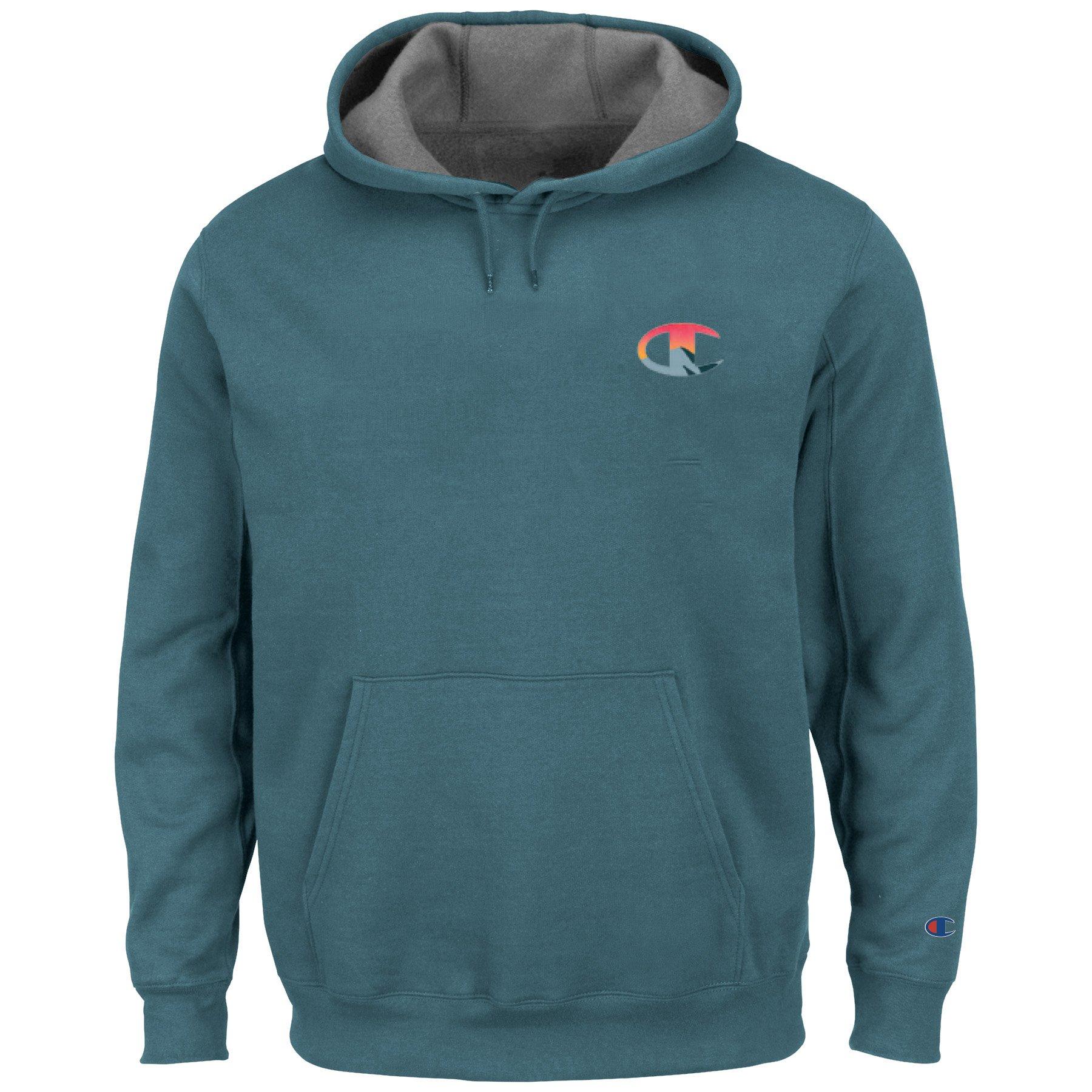 Aqua blue outlet champion hoodie